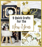 9 Quick Crafts For New Year's Eve 2020